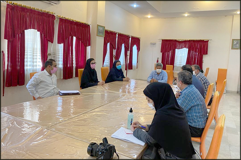 بازدید واحد HSE  و کنترل عفونت بهداشت و درمان صنعت نفت منطقه هرمزگان از مراکز انتقال نفت قطب آباد و مهراران                  3