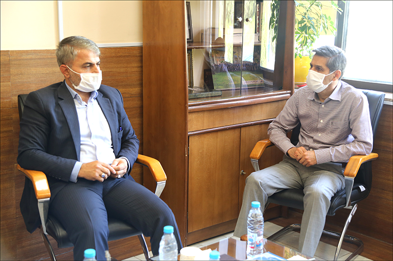 دیدار رییس بهداشت و درمان صنعت نفت فارس و هرمزگان با عضو کمیسیون انرژی مجلس