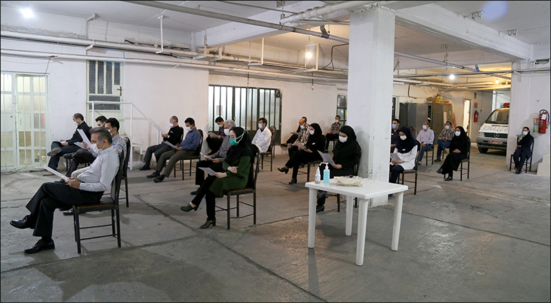 برگزاری مراسم روح بخش و پرفیض زیارت عاشورا در بهداشت و درمان صنعت نفت فارس و هرمزگان 6