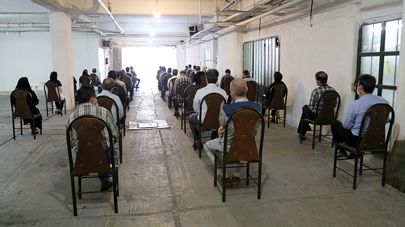 برگزاری مراسم روح بخش و پرفیض زیارت عاشورا در بهداشت و درمان صنعت نفت فارس و هرمزگان 7