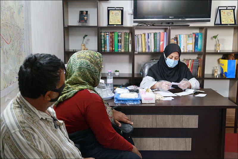 گزارش تصویری/ اقدامات هفته دفاع مقدس در بهداشت و درمان صنعت نفت فارس و هرمزگان6 2