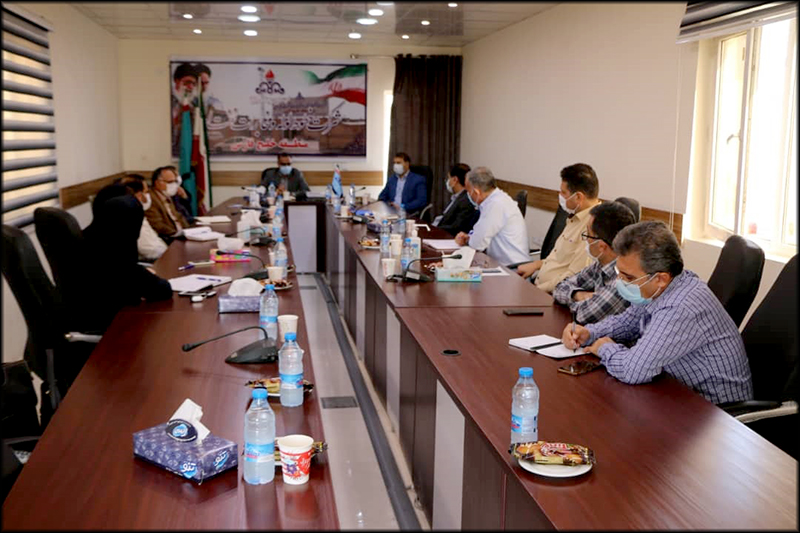 برگزاری نشست کمیته سلامت شرکت خطوط لوله و مخابرات نفت ایران منطقه خلیج فارس و مدیران ارشد منطقه هرمزگان 1