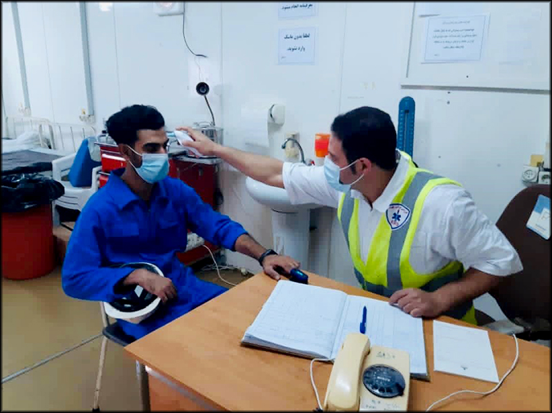 همکاری بهداشت و درمان صنعت نفت منطقه هرمزگان با پالایشگاه نفت بندرعباس  1