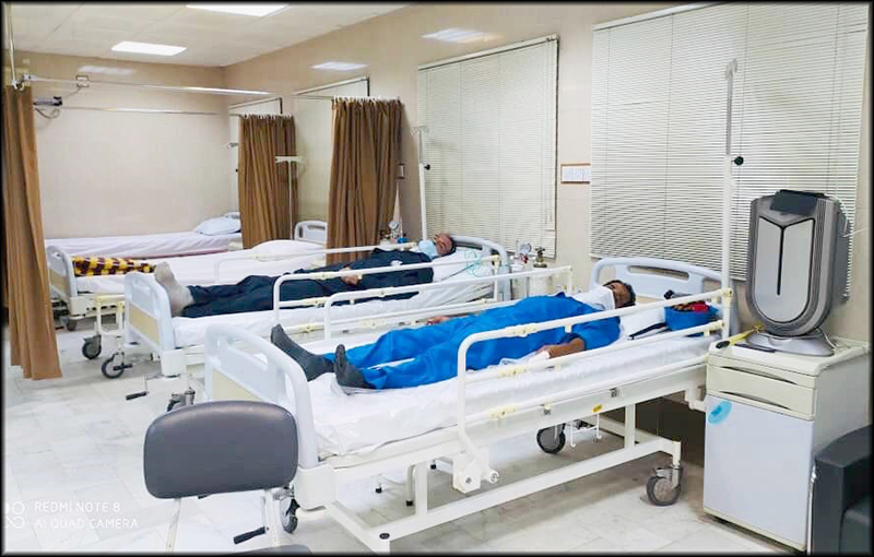 همکاری بهداشت و درمان صنعت نفت منطقه هرمزگان با پالایشگاه نفت بندرعباس  5