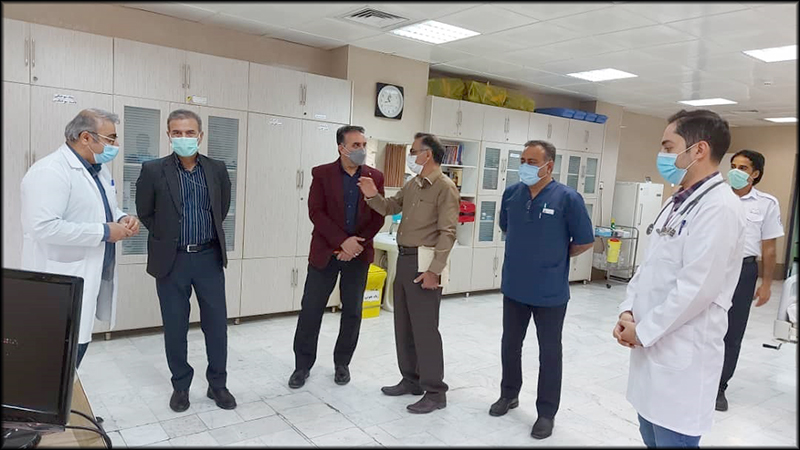 دغدغه ها و مسائل مدیران و کارکنان مراکز درمانی منطقه هرمزگان بررسی شد 2