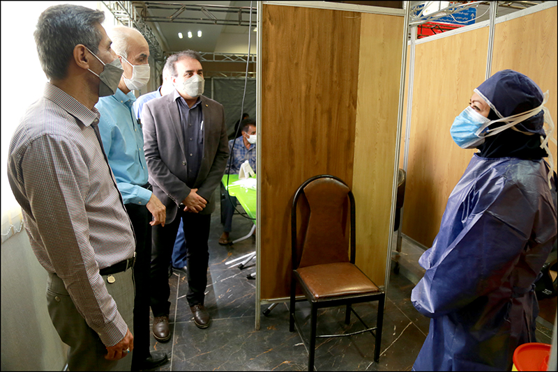 انجام واکسیناسیون کووید 19 در بهداشت و درمان صنعت نفت فارس و هرمزگان 1 19