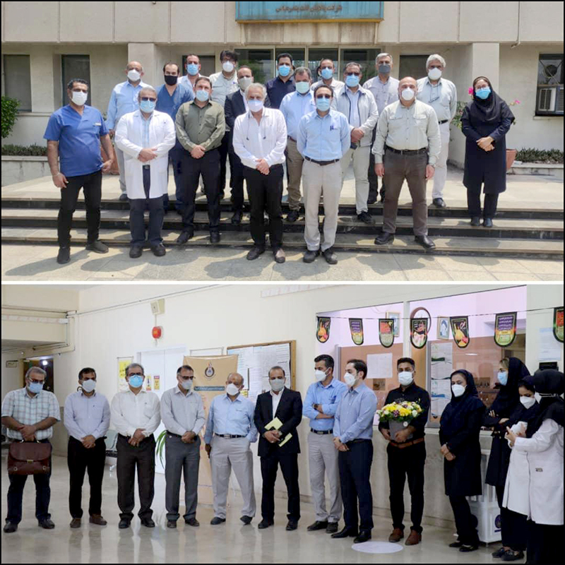 از جامعه پزشکی بهداشت و درمان صنعت نفت منطقه هرمزگان تقدیر شد 8