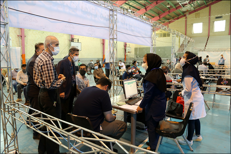 آغاز بکار واکسیناسیون شاغلان صنعت نفت استان فارس  2