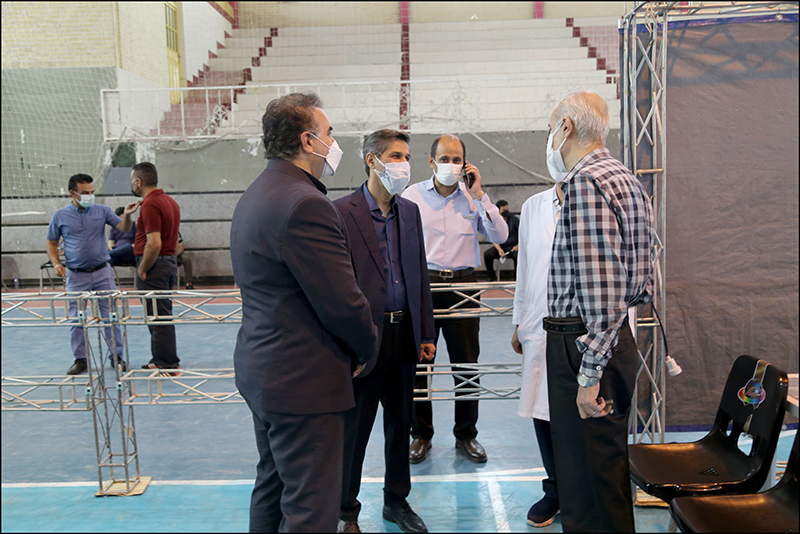 آغاز بکار واکسیناسیون شاغلان صنعت نفت استان فارس  3