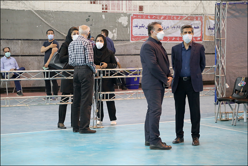 آغاز بکار واکسیناسیون شاغلان صنعت نفت استان فارس  10