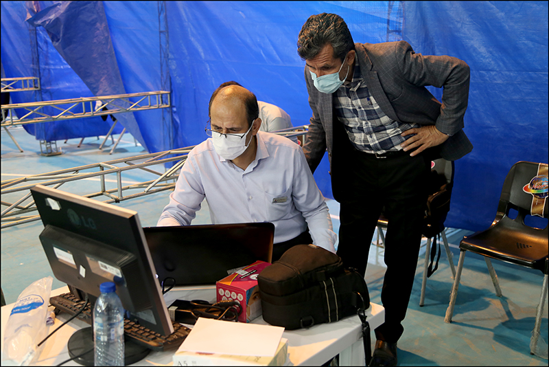 آغاز بکار واکسیناسیون شاغلان صنعت نفت استان فارس  16