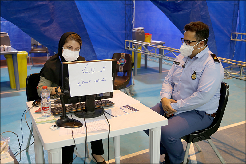 آغاز بکار واکسیناسیون شاغلان صنعت نفت استان فارس  32