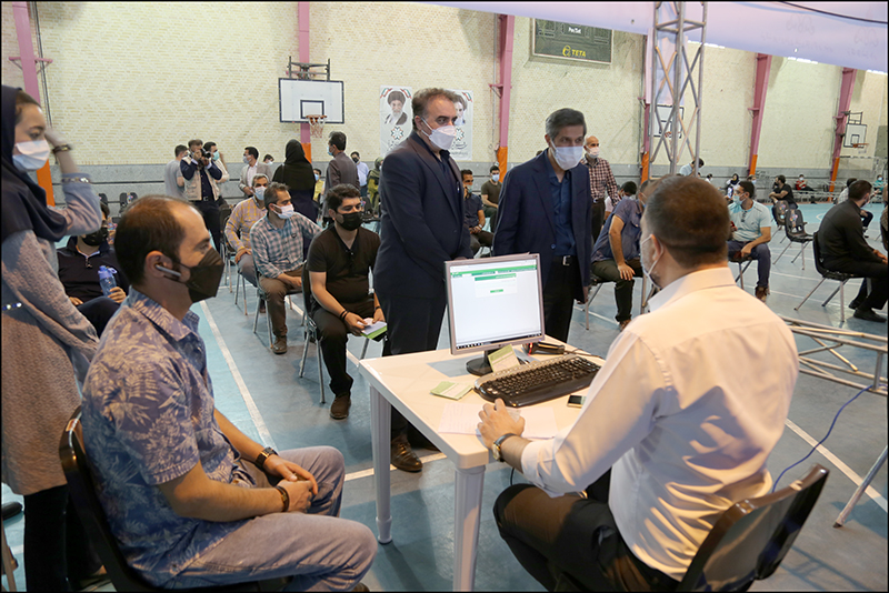 آغاز بکار واکسیناسیون شاغلان صنعت نفت استان فارس  37