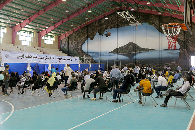 دور دوم واکسیناسیون شاغلان صنعت نفت استان فارس صورت پذیرفت 55