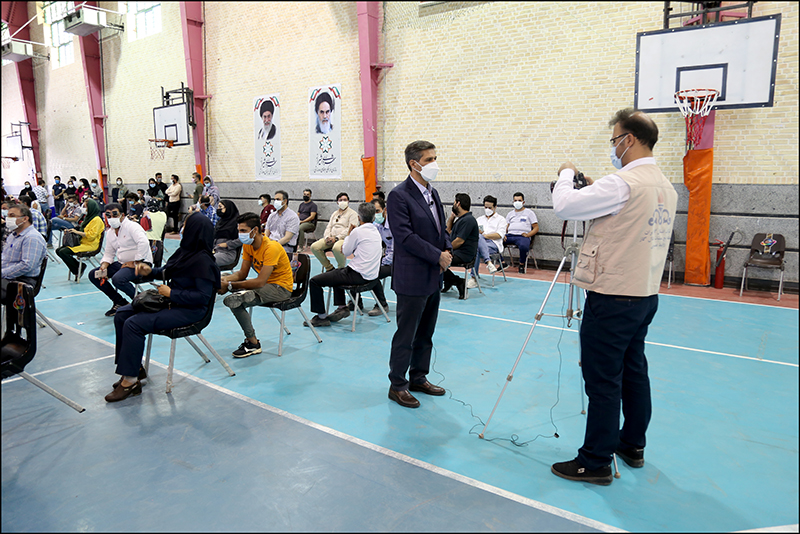 دور دوم واکسیناسیون شاغلان صنعت نفت استان فارس صورت پذیرفت 57