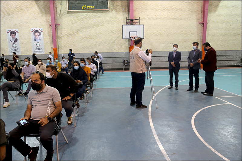 دور دوم واکسیناسیون شاغلان صنعت نفت استان فارس صورت پذیرفت 58