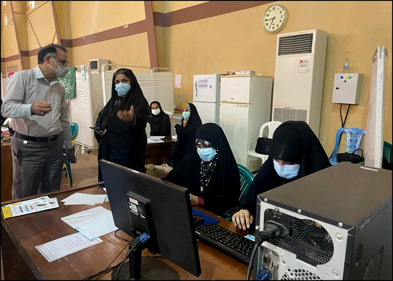 ارزیابی تسهیل روند واکسیناسیون منطقه هرمزگان با حضور نماینده مدیر عامل در امور واکسیناسیون 1