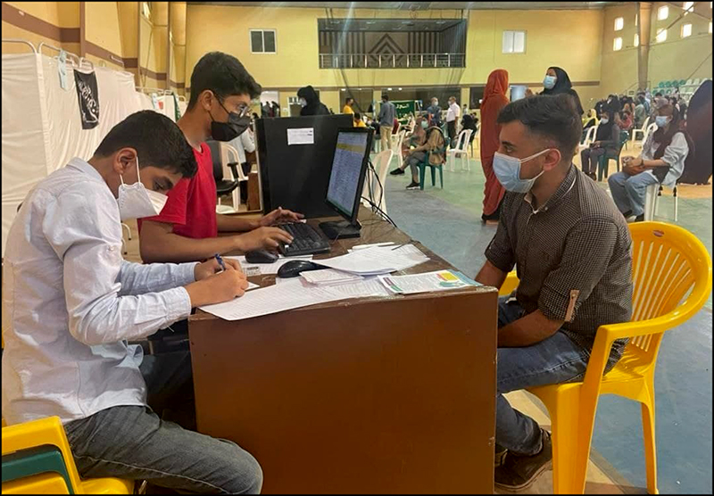 ارزیابی تسهیل روند واکسیناسیون منطقه هرمزگان با حضور نماینده مدیر عامل در امور واکسیناسیون 8