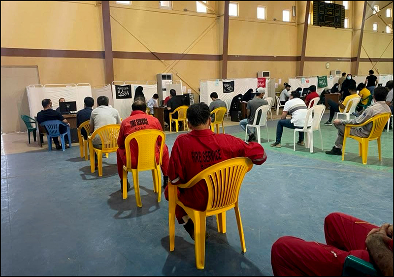 ارزیابی تسهیل روند واکسیناسیون منطقه هرمزگان با حضور نماینده مدیر عامل در امور واکسیناسیون 11