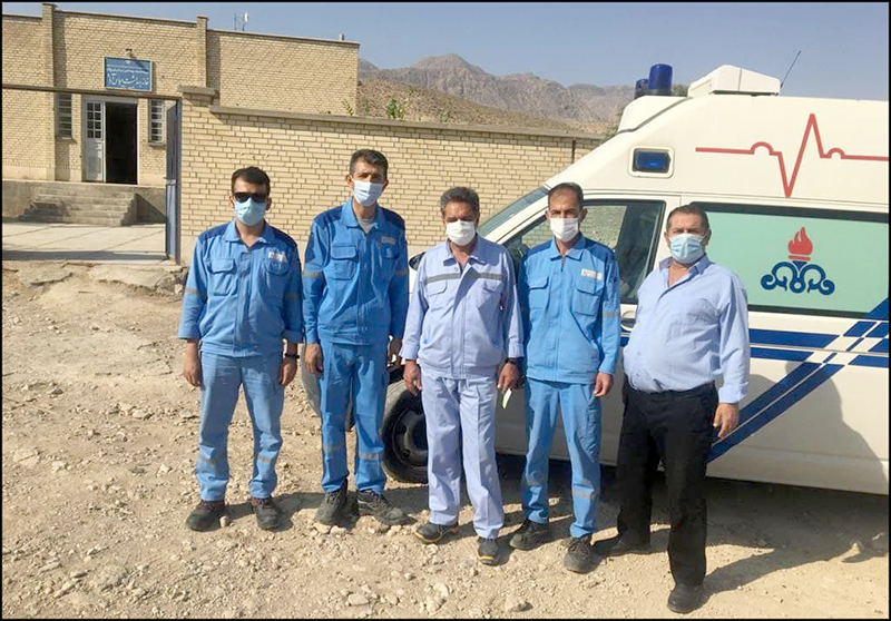 کارکنان منطقه عملیاتی آغار و دالان واکسینه شدند 2