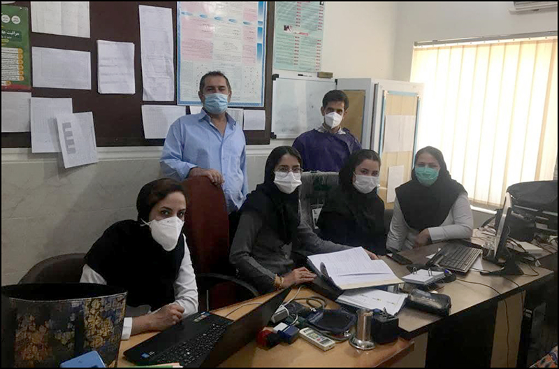 کارکنان منطقه عملیاتی آغار و دالان واکسینه شدند 6