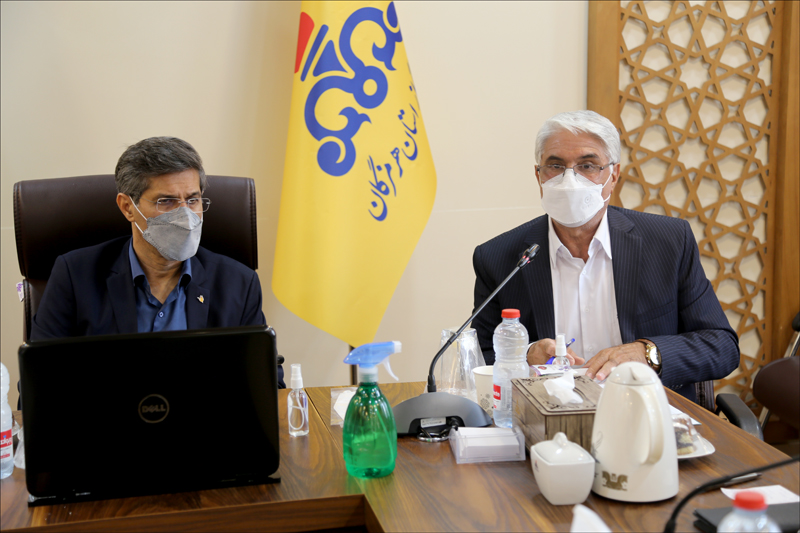 نشست مشترک رییس بهداشت و درمان صنعت نفت فارس و هرمزگان و روسای شرکت های مناطق نفتی جنوب کشور 19