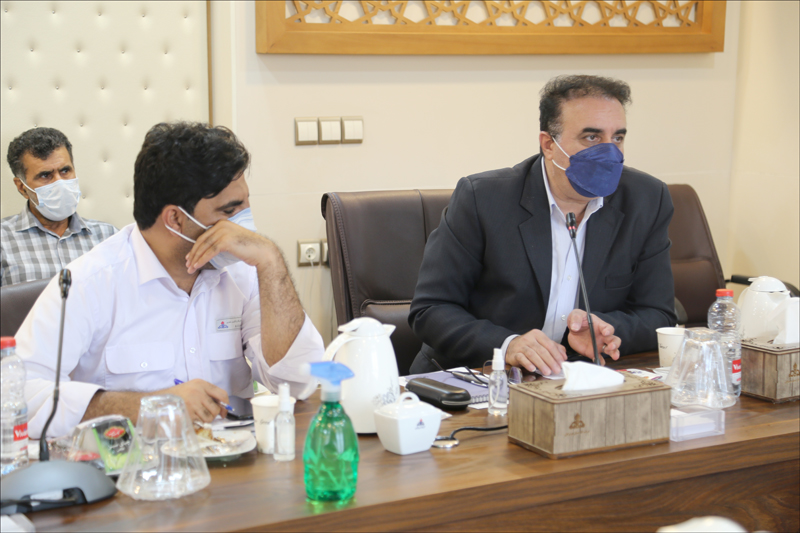 نشست مشترک رییس بهداشت و درمان صنعت نفت فارس و هرمزگان و روسای شرکت های مناطق نفتی جنوب کشور 26