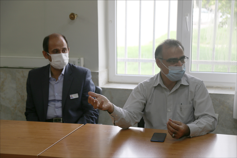 بازدید رییس بهداشت و درمان صنعت نفت فارس و هرمزگان از منطقه هرمزگان 7