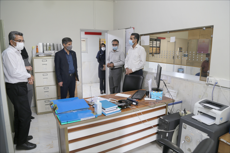 بازدید رییس بهداشت و درمان صنعت نفت فارس و هرمزگان از منطقه هرمزگان 15