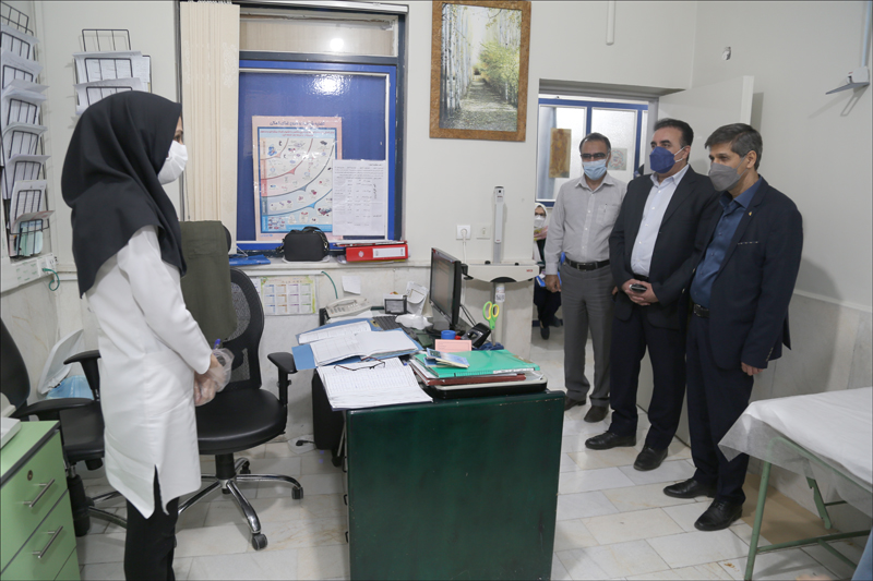 بازدید رییس بهداشت و درمان صنعت نفت فارس و هرمزگان از منطقه هرمزگان 21