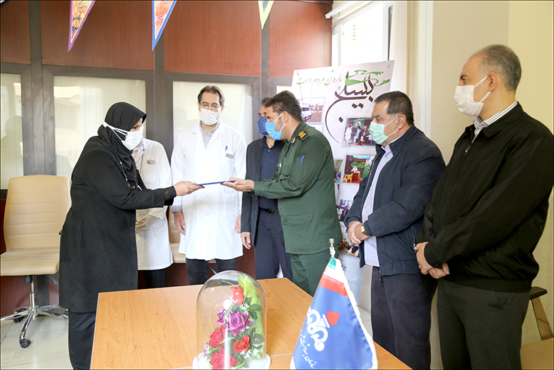 سرپرست پایگاه مقاومت حضرت نرجس(س) بهداشت و درمان صنعت نفت فارس  منصوب شد