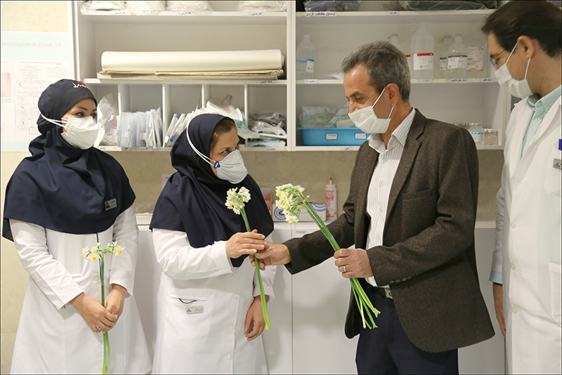 پاسداشت روز پرستار در بهداشت و درمان صنعت نفت فارس و هرمزگان 2 3