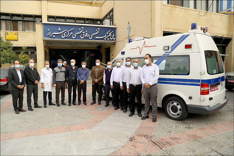 گرامی داشت روز حمل و نقل در بهداشت و درمان صنعت نفت فارس و هرمزگان