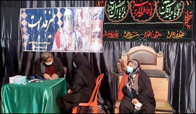 برگزاری میز سلامت جهادی توسط بهداشت و درمان صنعت نفت فارس و هرمزگان 2