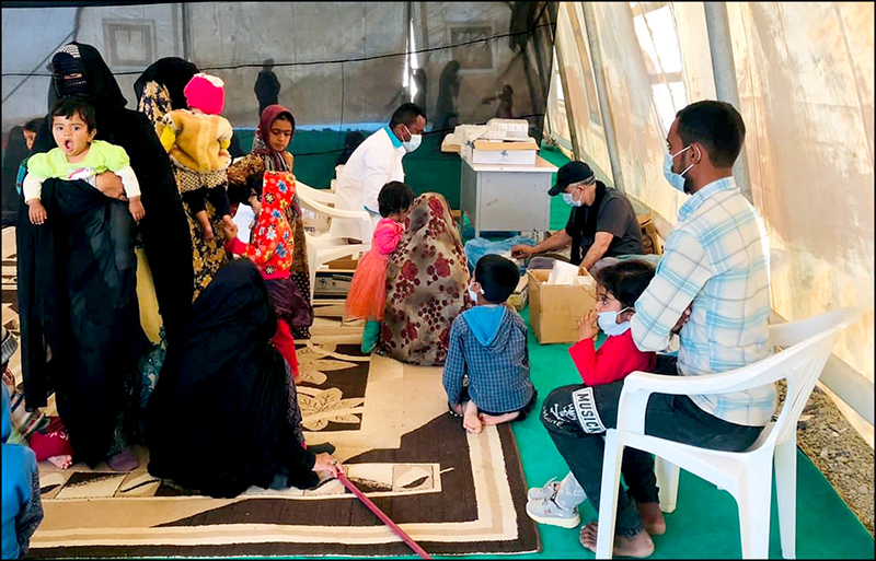 برگزاری اردوى جهادى درمانى در مناطق محروم شهر لیردف  4