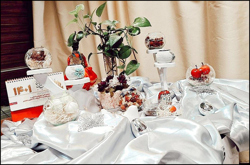 طنین هفت سین های نوروزی در مراکز درمانی بهداشت و درمان صنعت نفت فارس و هرمزگان 8