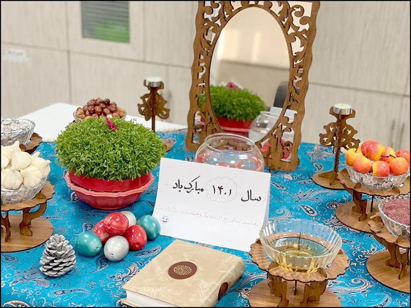 طنین هفت سین های نوروزی در مراکز درمانی بهداشت و درمان صنعت نفت فارس و هرمزگان 13