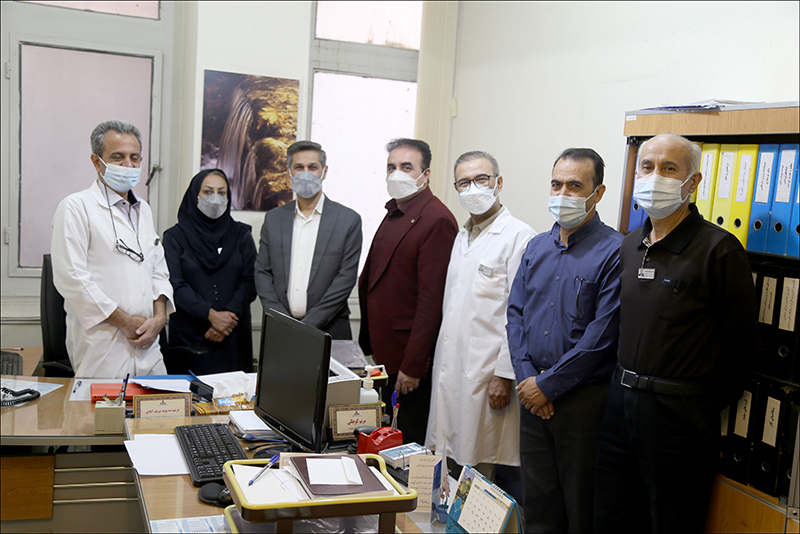 بازدید نوروزی / پلی کلینیک ارم 6