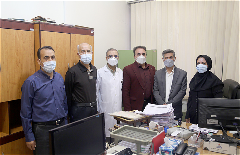 بازدید نوروزی / پلی کلینیک ارم 8