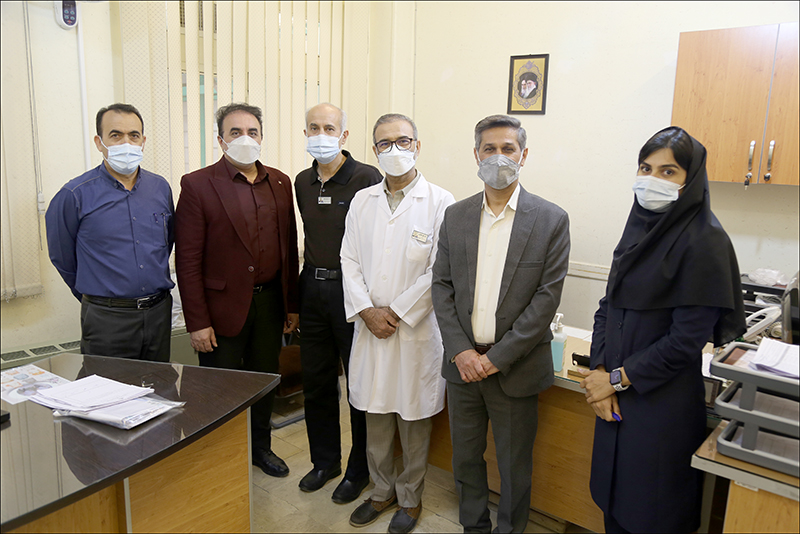 بازدید نوروزی / پلی کلینیک ارم 9