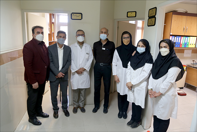 بازدید نوروزی / پلی کلینیک ارم 12