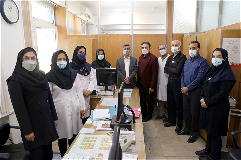 بازدید نوروزی / پلی کلینیک ارم 18