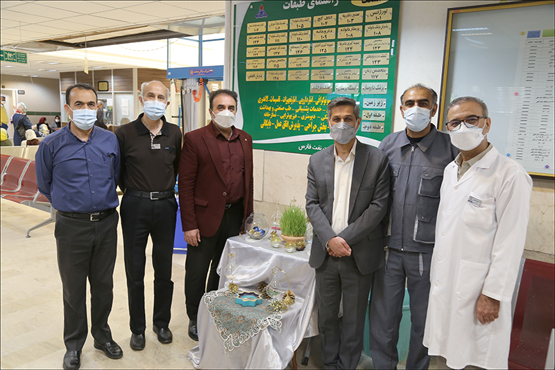 بازدید نوروزی / پلی کلینیک ارم 21