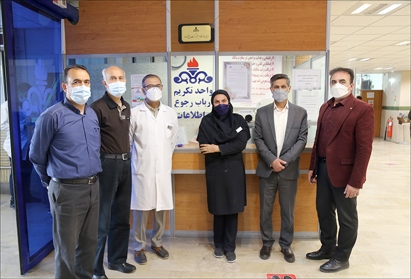 بازدید نوروزی / پلی کلینیک ارم 35