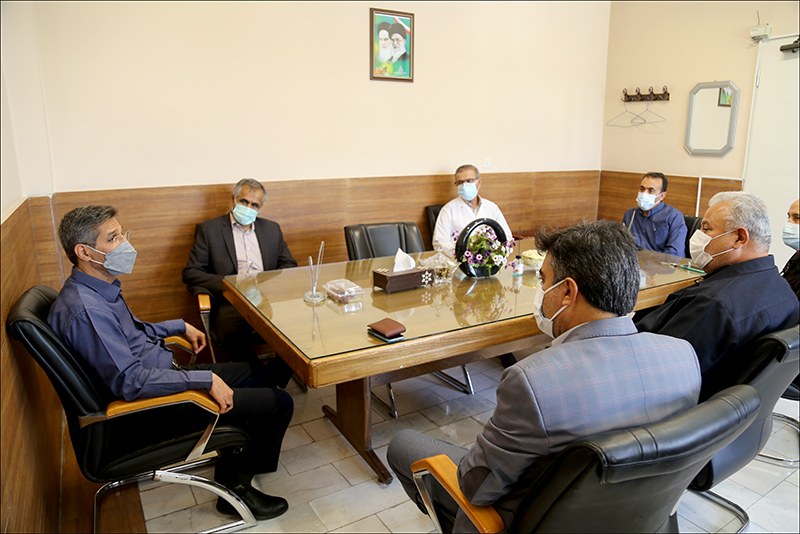 دیدار نوروزی مدیر منطقه پنج عملیات انتقال گاز با رییس بهداشت و درمان صنعت نفت فارس و هرمزگان+ گزارش تصویری 3
