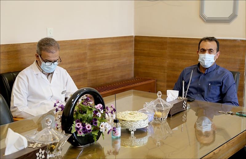 دیدار نوروزی مدیر منطقه پنج عملیات انتقال گاز با رییس بهداشت و درمان صنعت نفت فارس و هرمزگان+ گزارش تصویری 7