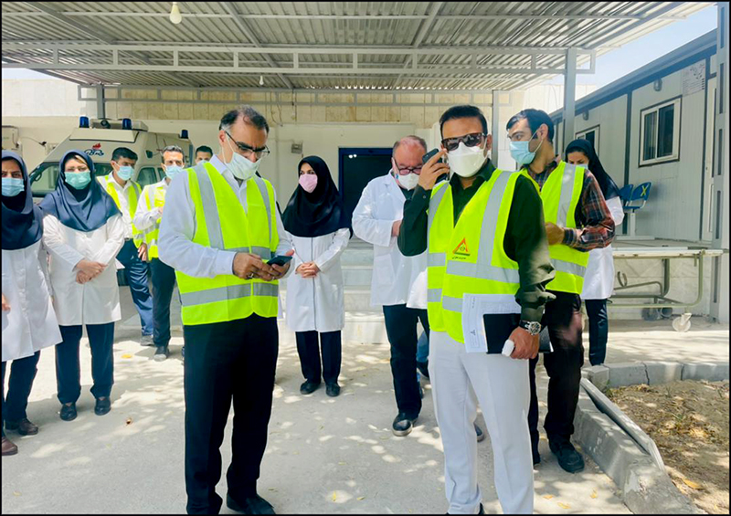 برگزاری نخستین مانور آمادگی و واکنش در شرایط اضطراری  سال ۱۴۰۱ در منطقه هرمزگان 1