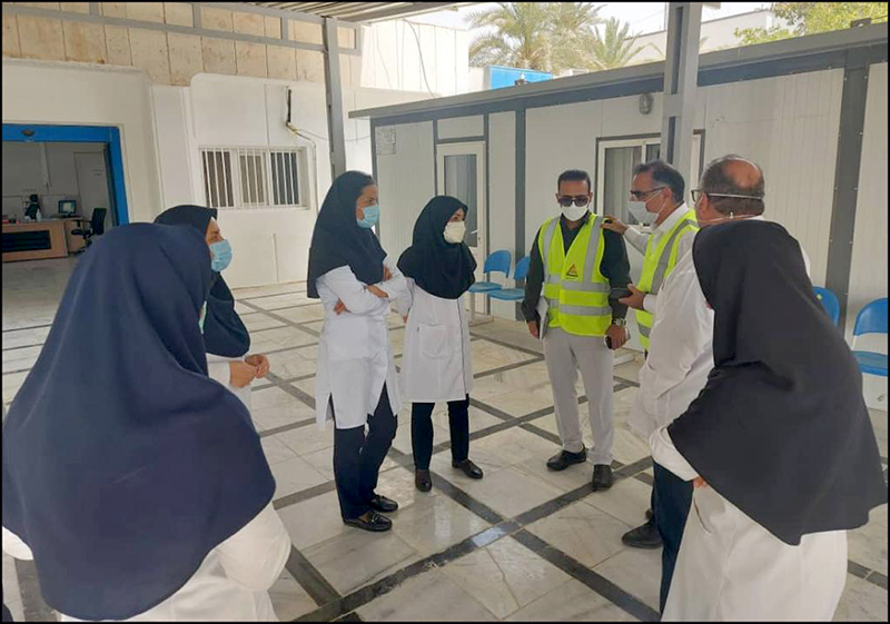 برگزاری نخستین مانور آمادگی و واکنش در شرایط اضطراری  سال ۱۴۰۱ در منطقه هرمزگان 4