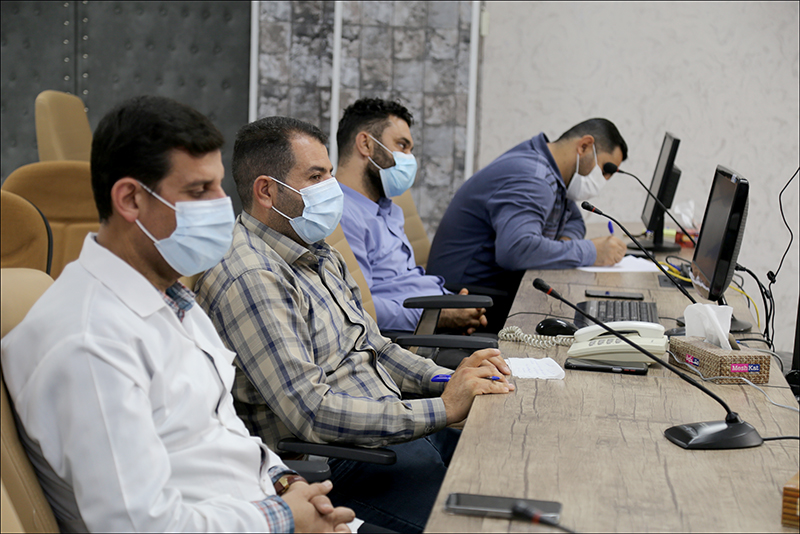 برگزاری نخستین نشست شورای پایگاه مقاومت بسیج و حلقه صالحین سال 1401 در بهداشت و درمان صنعت نفت فارس و هرمزگان 6