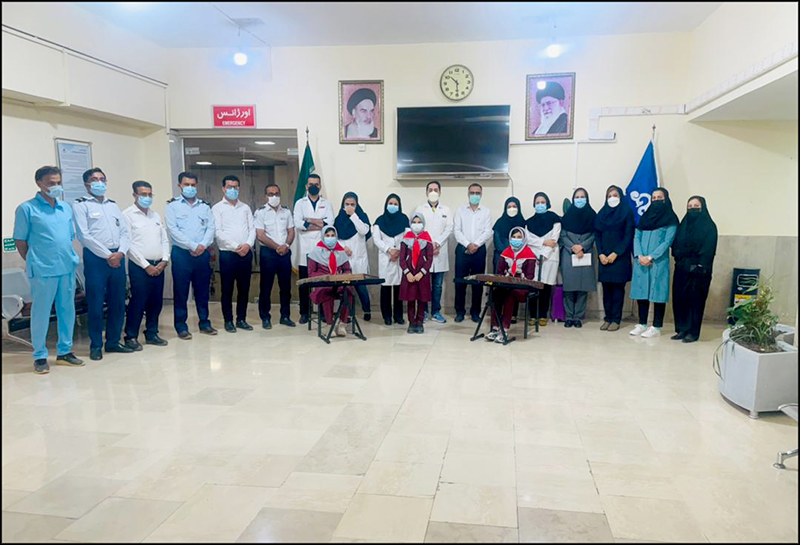 برگزاری برنامه های هفته سلامت در بهداشت و درمان صنعت نفت فارس و هرمزگان5 5